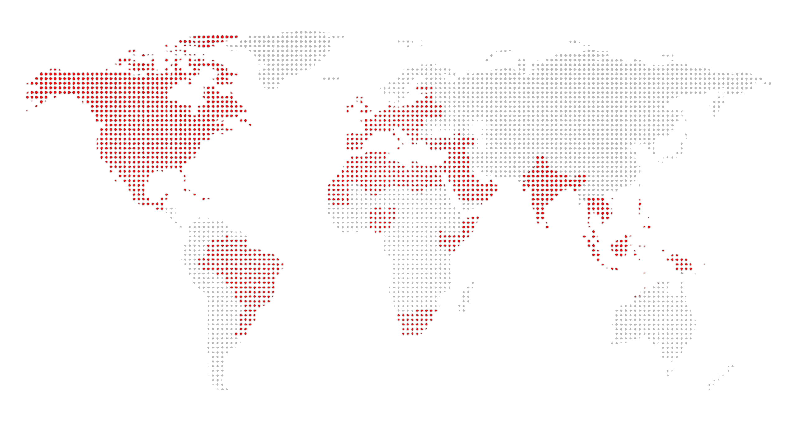 World map showing TCE campaign markets